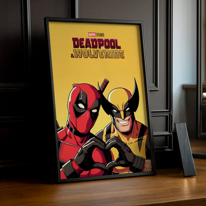 Cadre photo Deadpool & Wolverine Marvel
