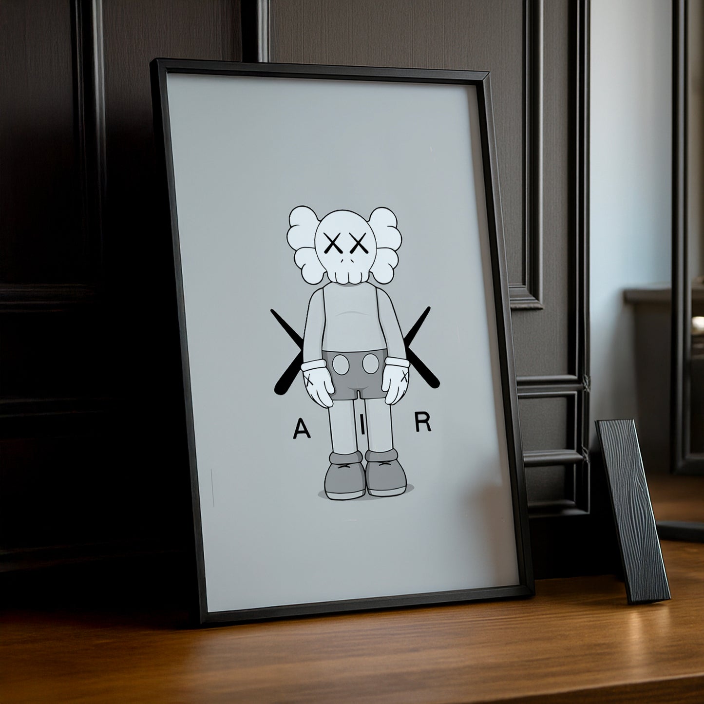 Cadre photo Kaws Air Jordan