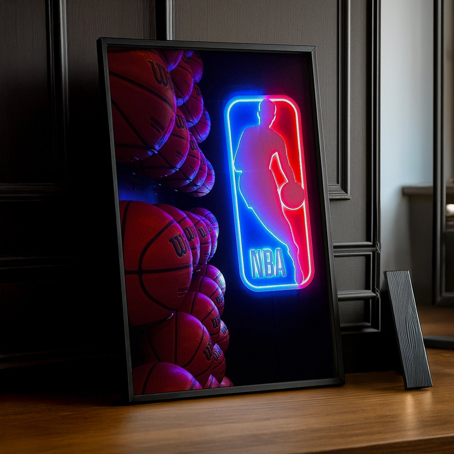 Cadre photo NBA - Led