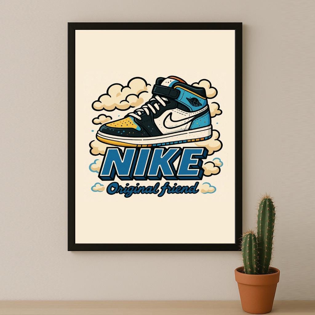 Poster Nike Air Jordan Illustration