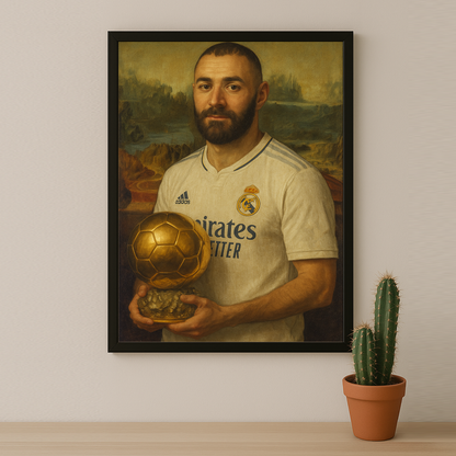 Poster Ballon d'Or - Karim Benzema