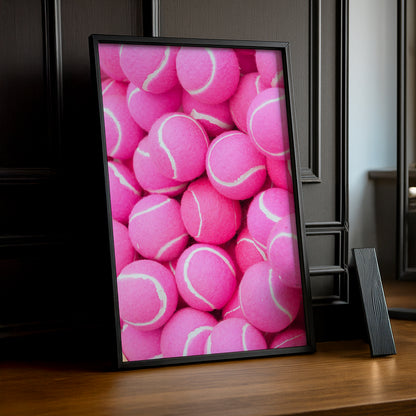 Cadre photo Tennis - Pinky Ball Aesthetic