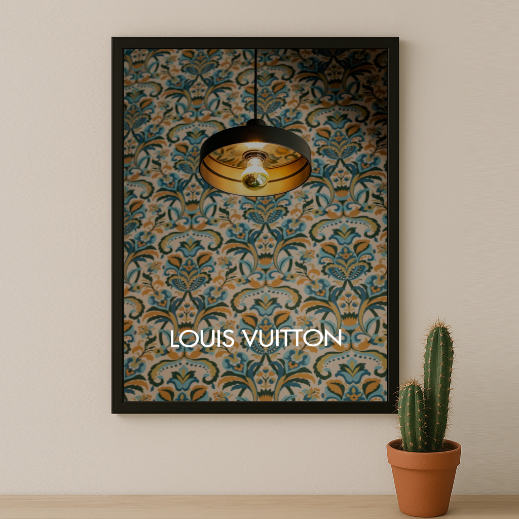 Cadre photo Louis Vuitton Lampe
