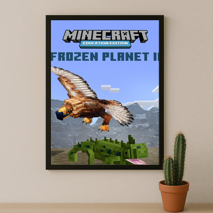 Cadre photo Minecraft - Frozen Planet