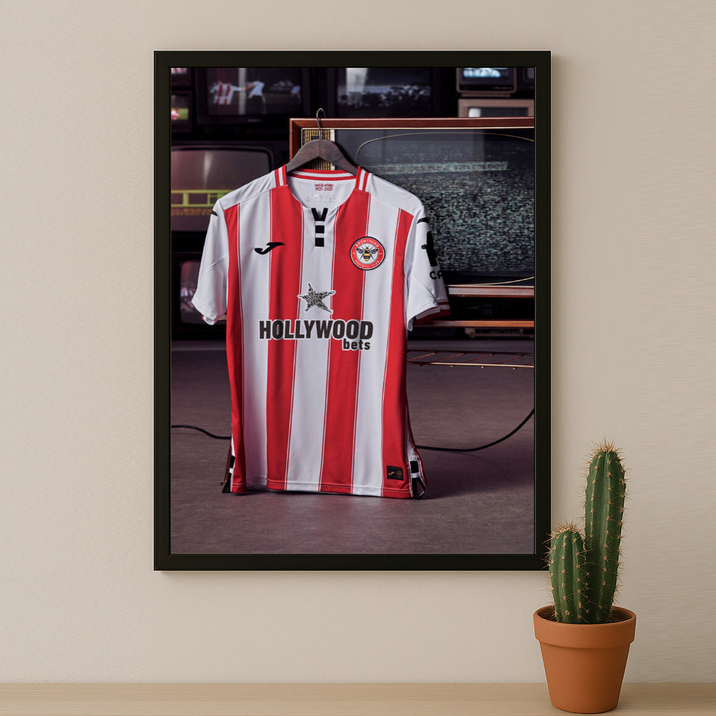 Cadre photo - Maillot Brentford 25-26