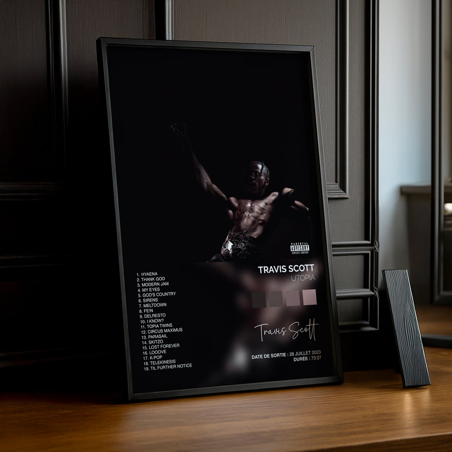 Cadre photo Utopia Travis Scott