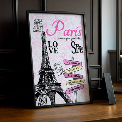 Cadre photo Mode - Paris Fashion