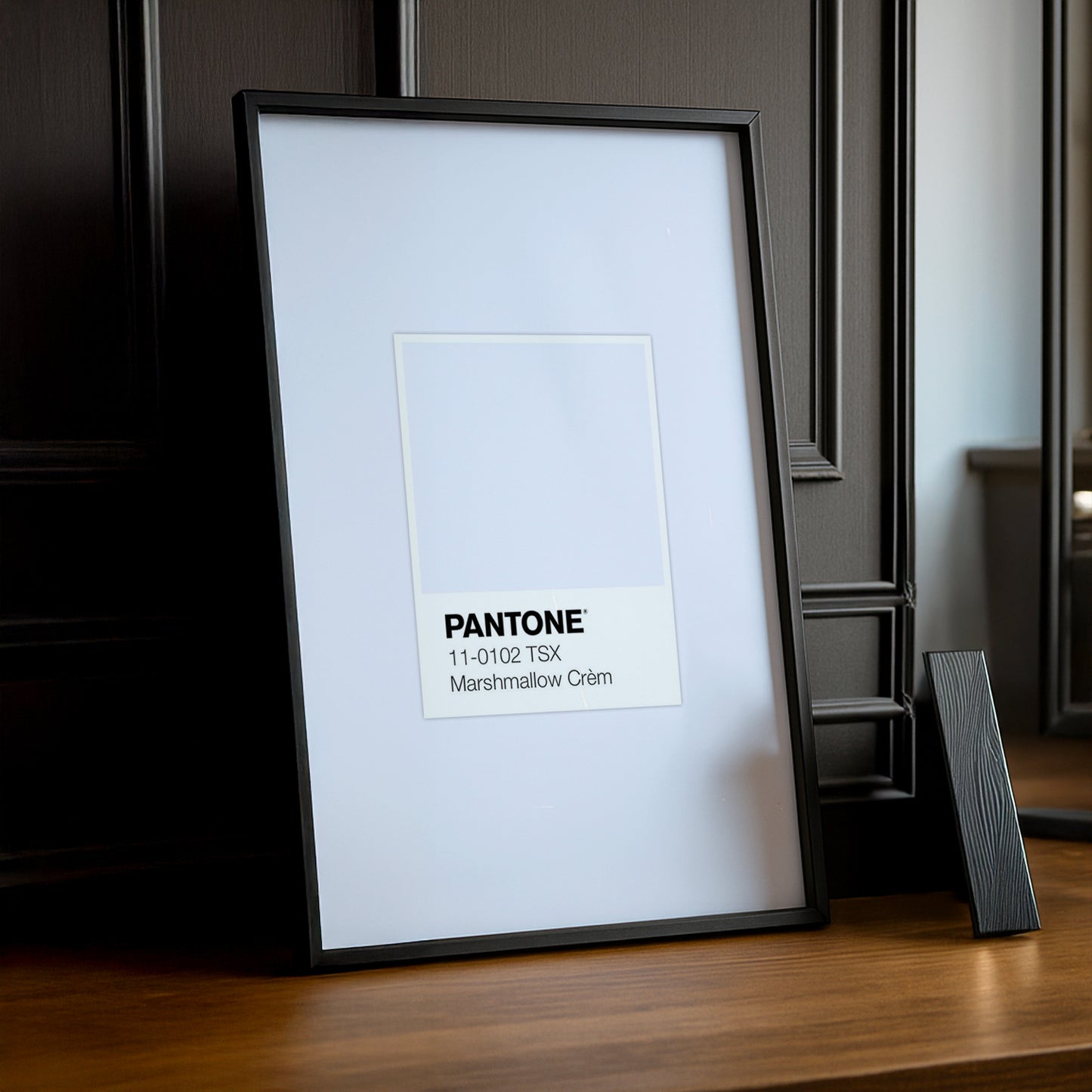 Cadre Photo Pantone Étiquette - Marshmallow Crèm