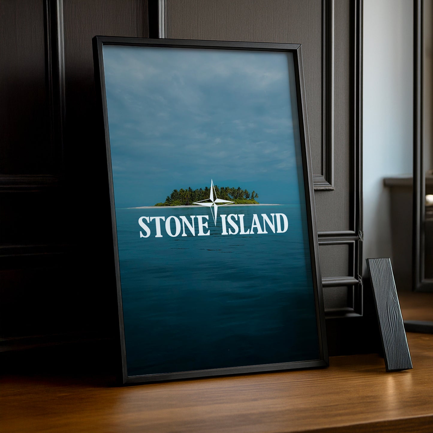 Poster Stone Island - Île Logo