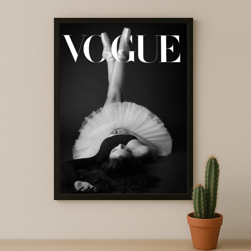 Cadre Photo Vogue – L’Élégance Iconique du Style