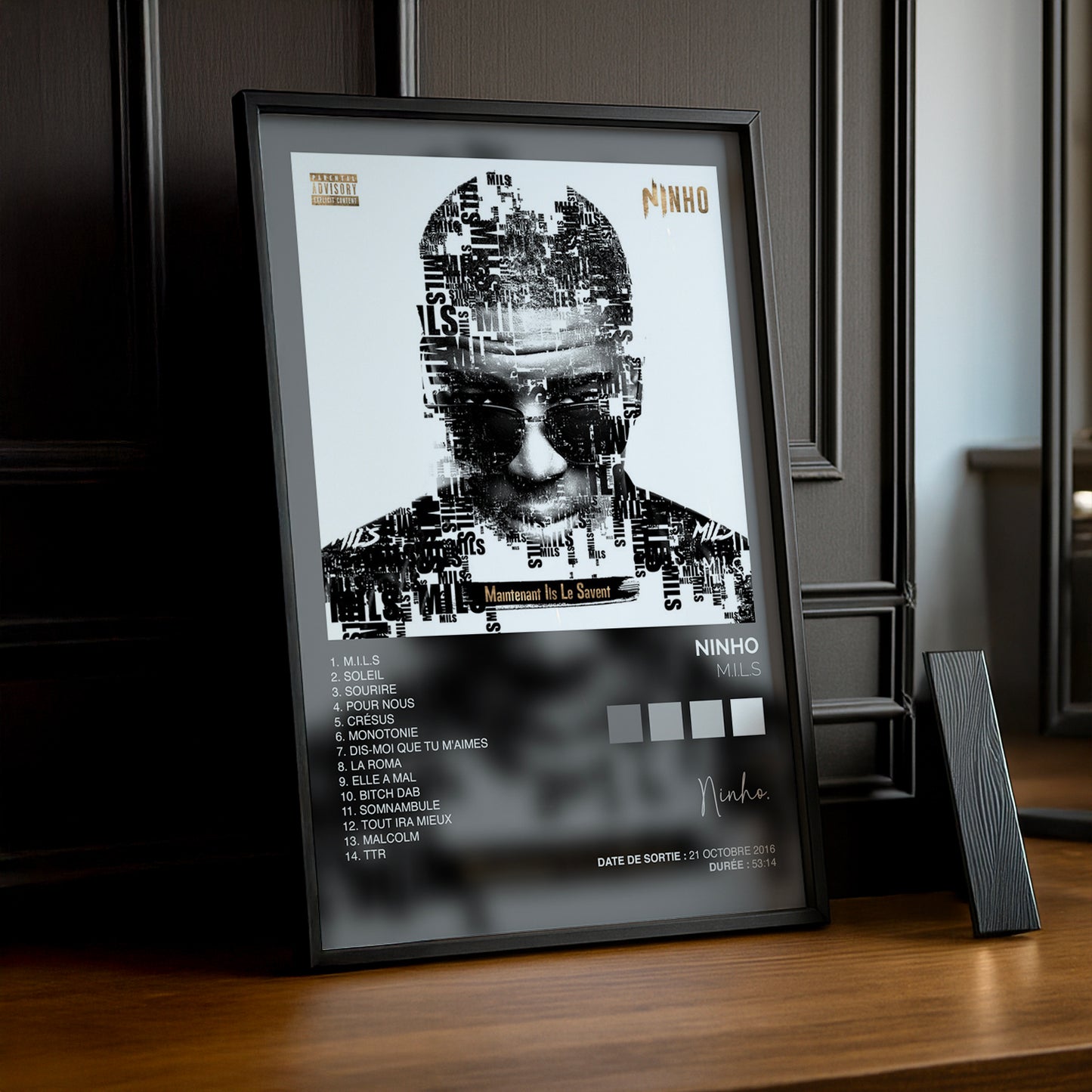 Poster Ninho - Album M.I.L.S