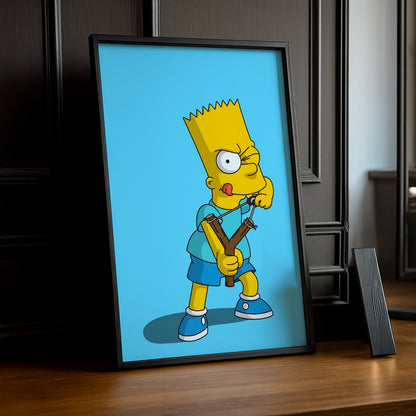 Cadre Photo Les Simpsons - Bart Simpson