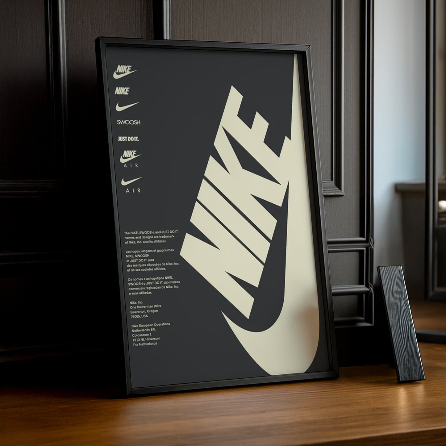 Cadre Photo Nike - Boite noir