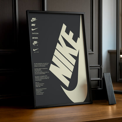 Cadre Photo Nike - Boite noir