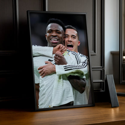 Cadre photo de Vinicius JR x Vasquez