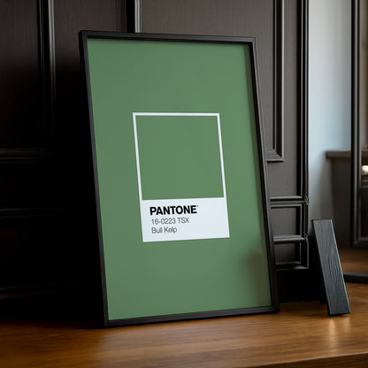 Cadre Photo Pantone Étiquette - Bull Kelp