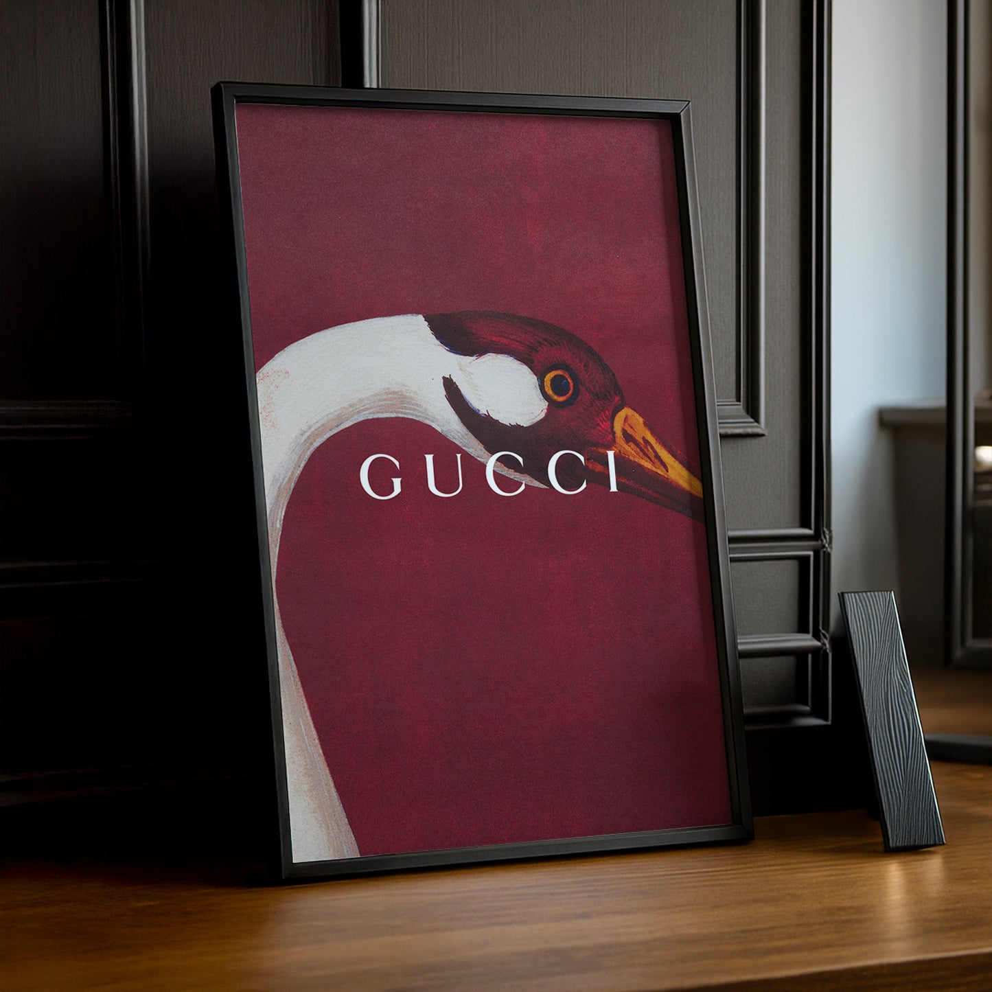 Cadre Photo Gucci - Autruche Bordeaux