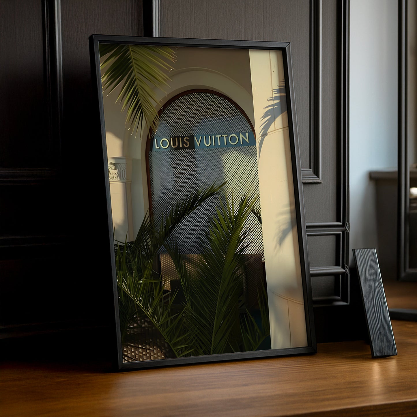 Cadre photo Louis Vuitton devanture