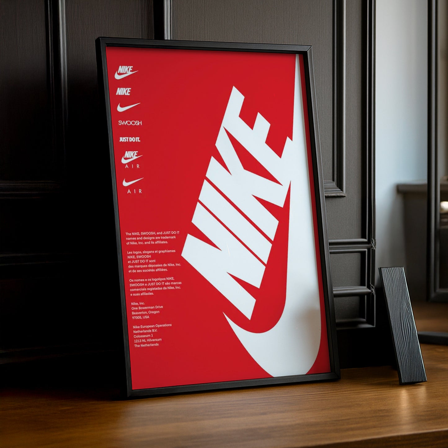 Cadre Photo Nike - Boite Rouge
