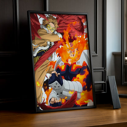 Cadre Photo My Hero Academia - Enji Todoroki