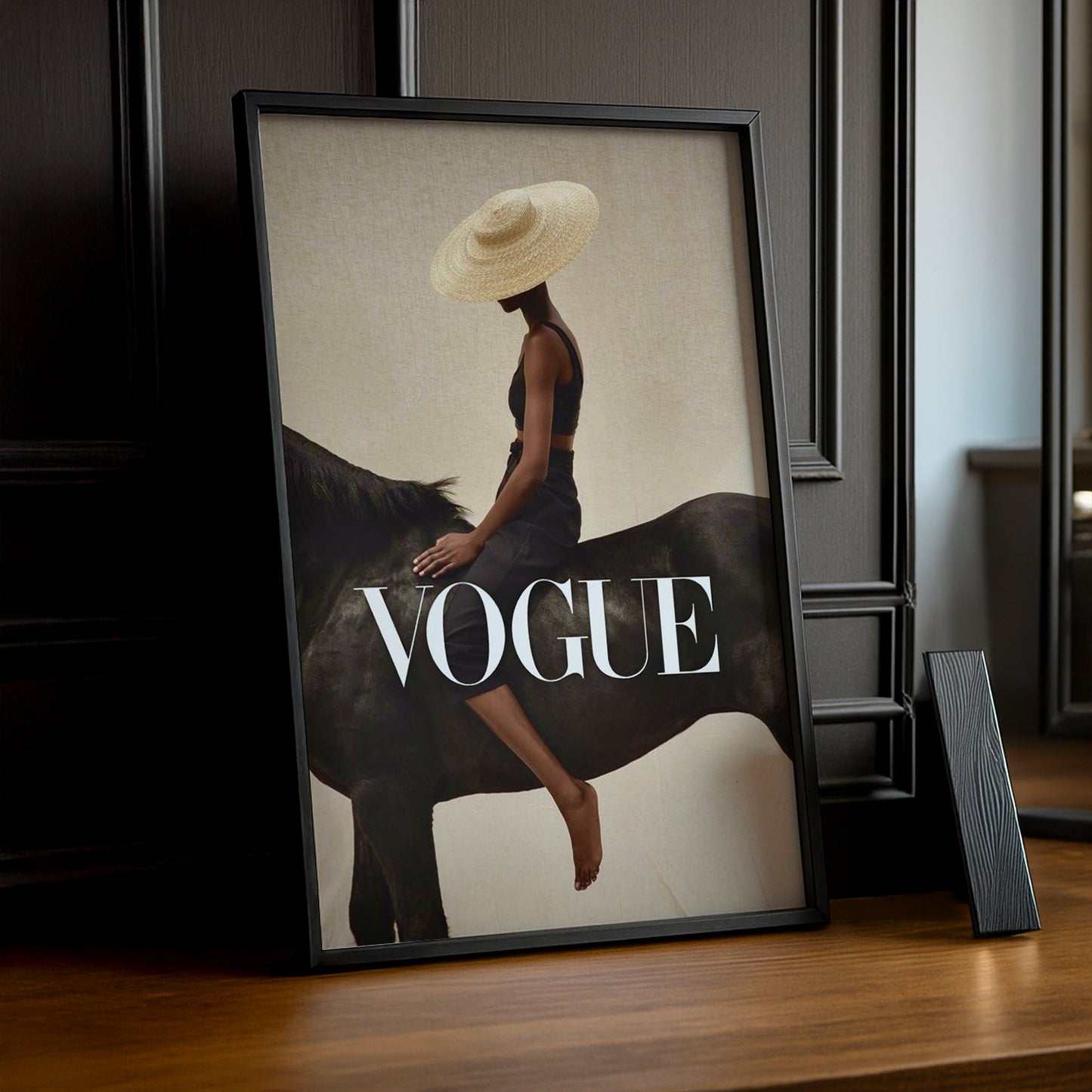 Poster Photo Vogue - Cheval