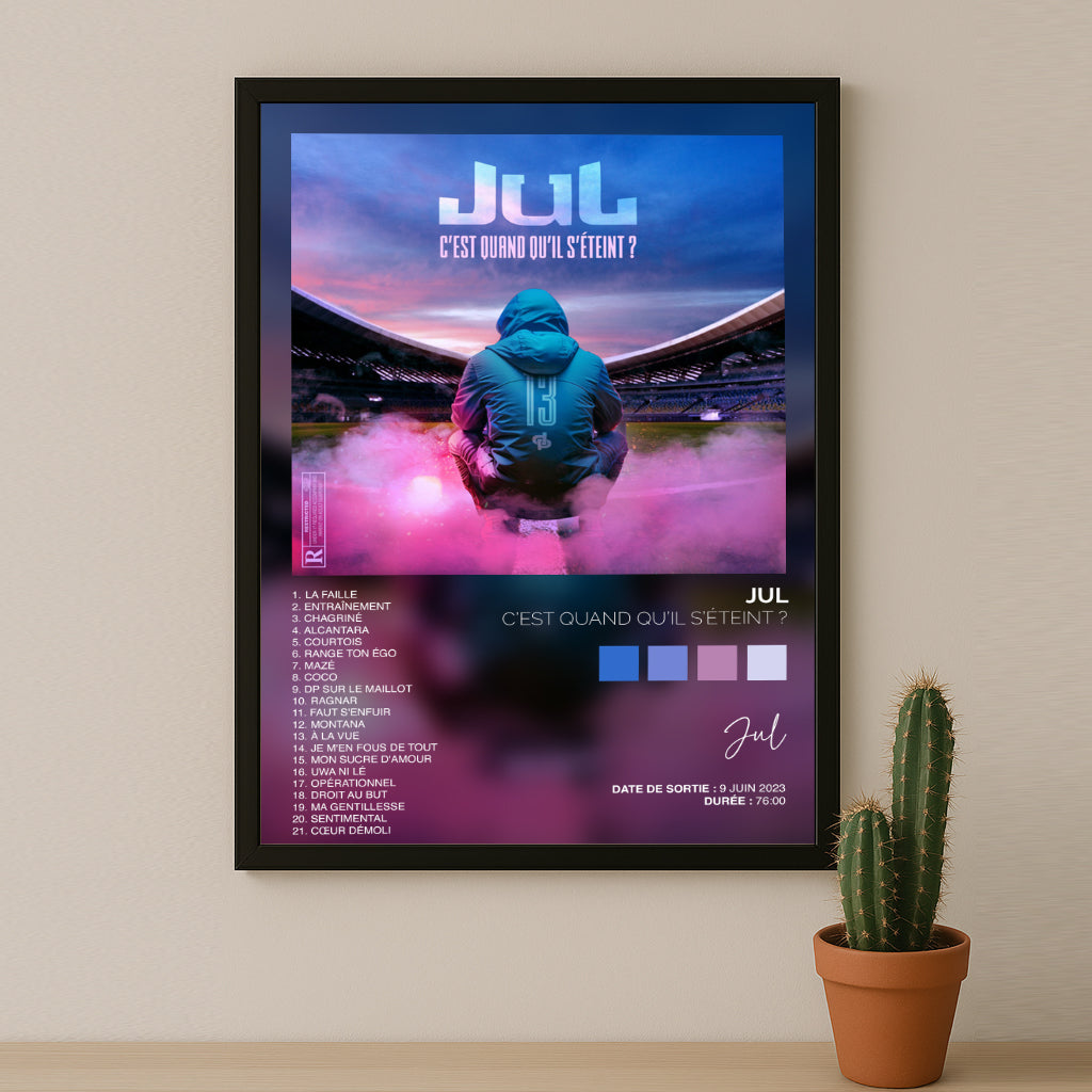 Poster Jul - Album C'est quand qu'il s'éteint ?