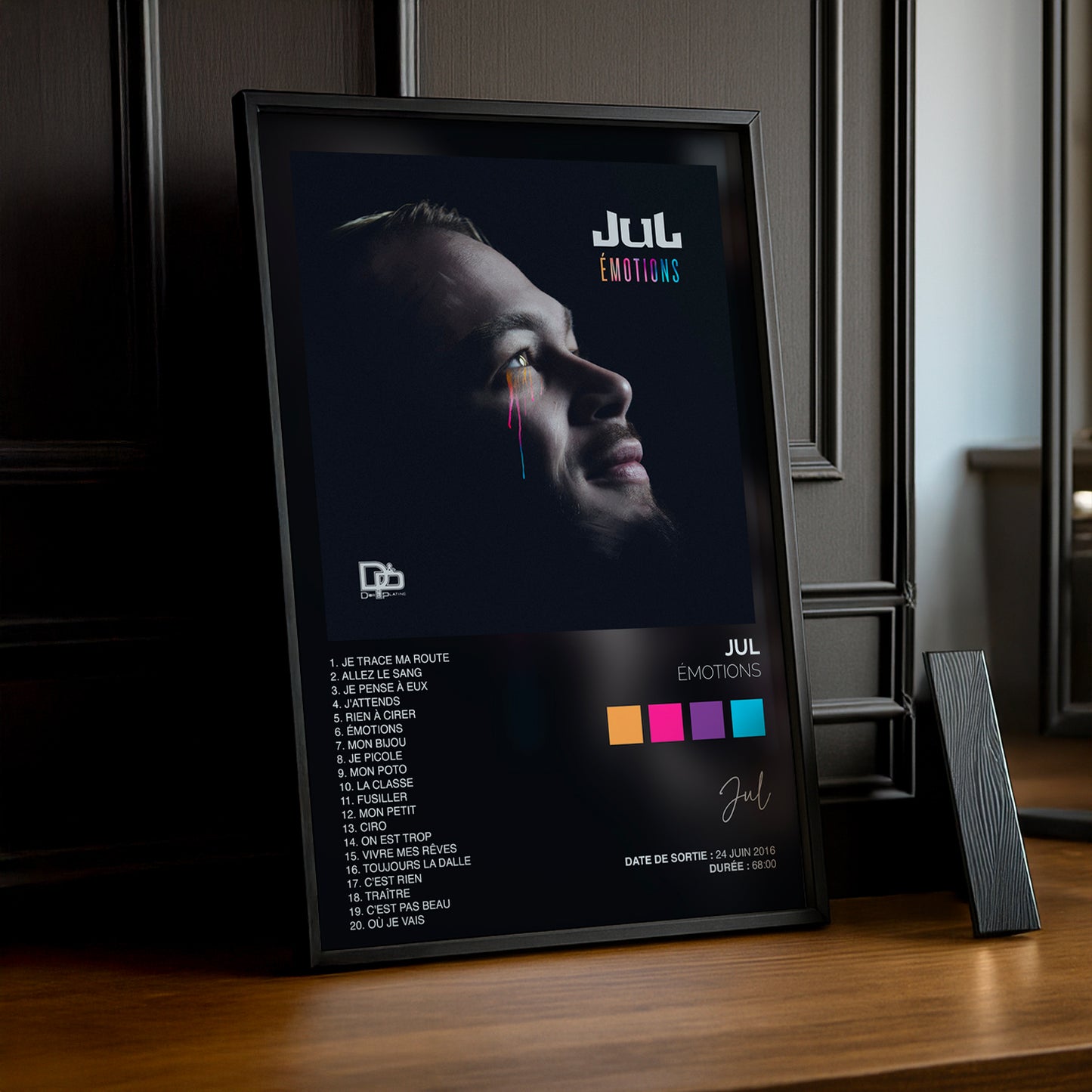 Poster Jul - Album Émotions