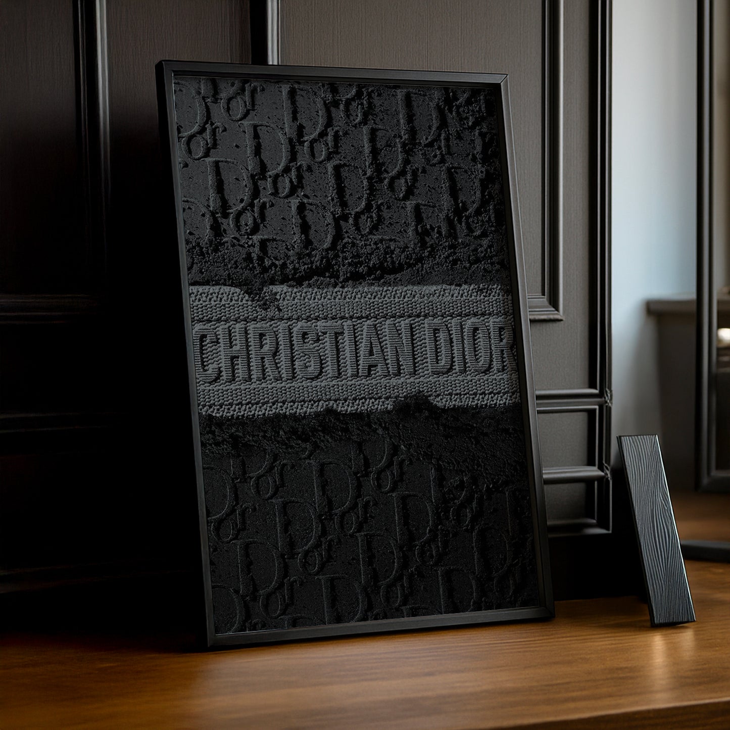 Cadre photo Christian Dior Black