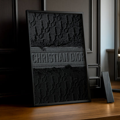 Cadre photo Christian Dior Black