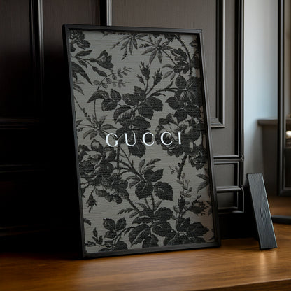 Cadre Photo Gucci - Tapisserie noir