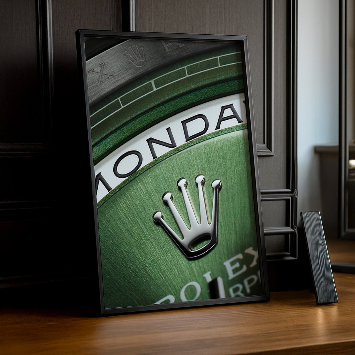 Cadre Photo Rolex - Oyster Vert