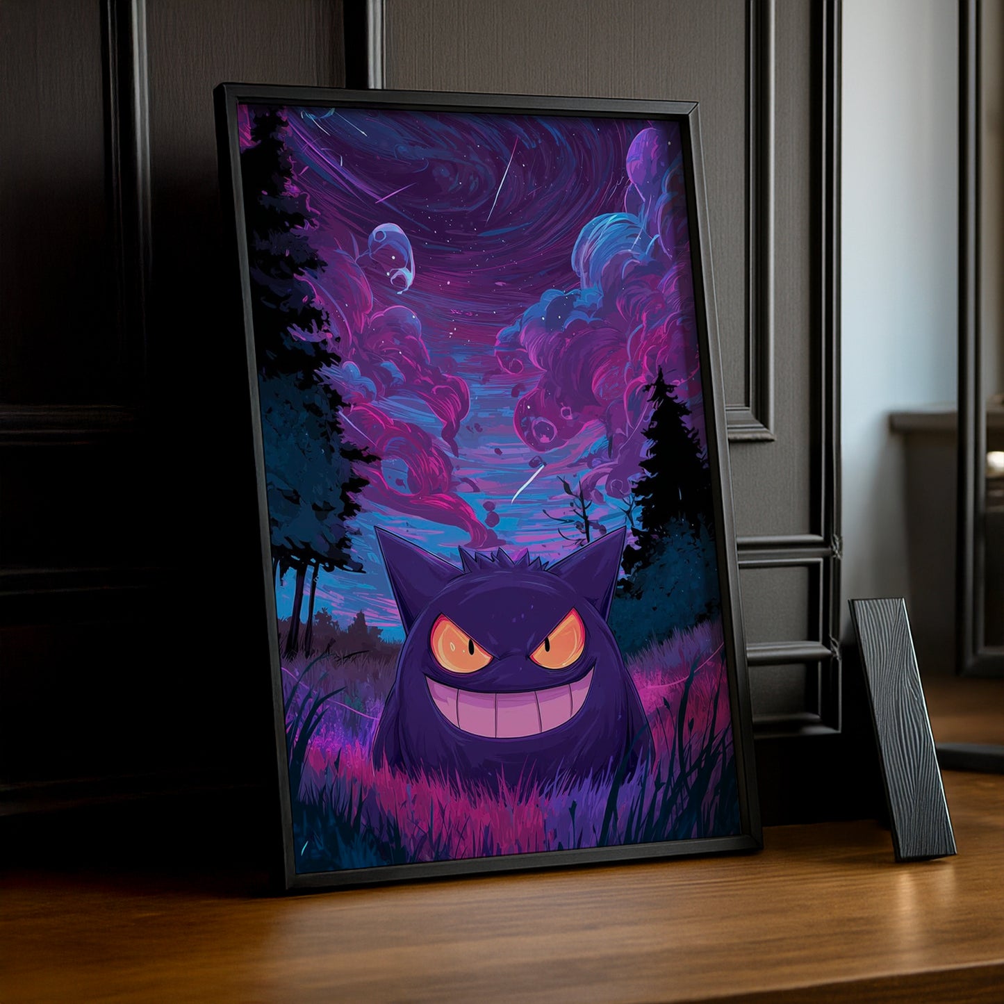 Cadre Photo Pokémon - Gengar Sunset