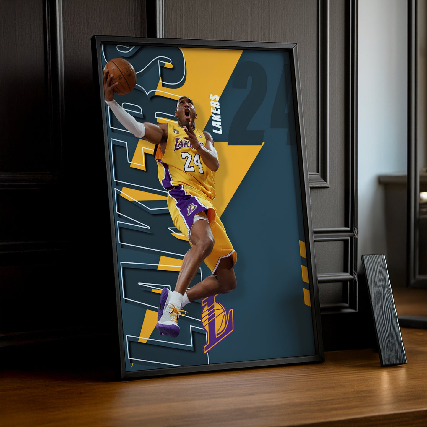 Cadre photo Kobe Bryant Lakers NBA