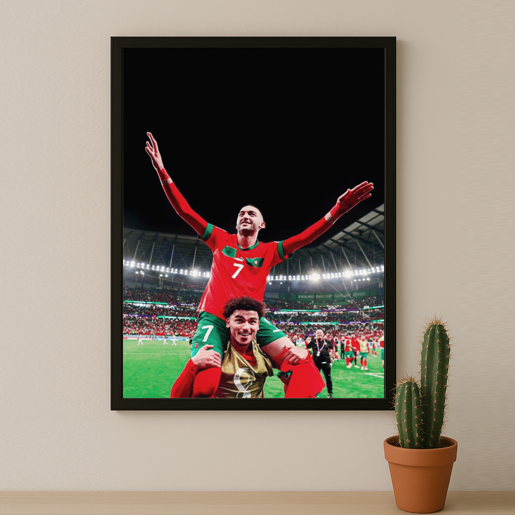 Maroc Foot - Cadre photo