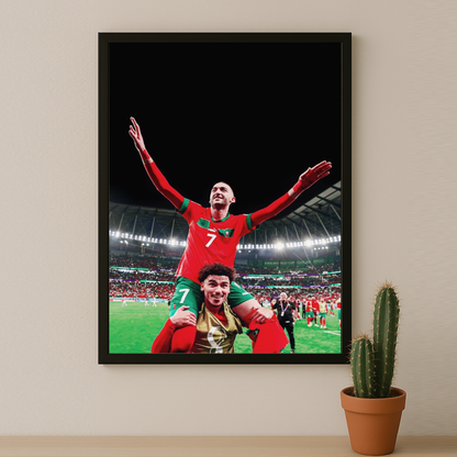Maroc Foot - Cadre photo