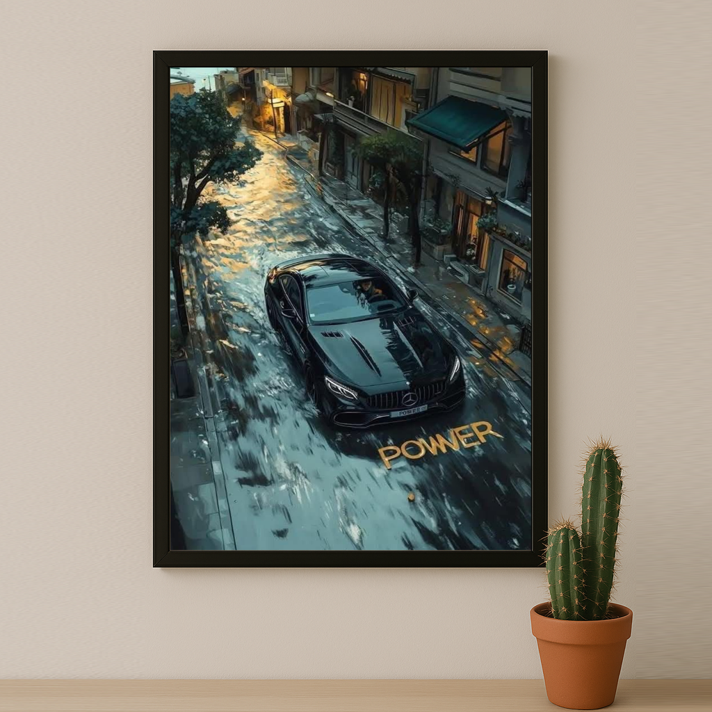 Mercedes AMG GT - Poster