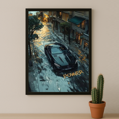 Mercedes AMG GT - Poster