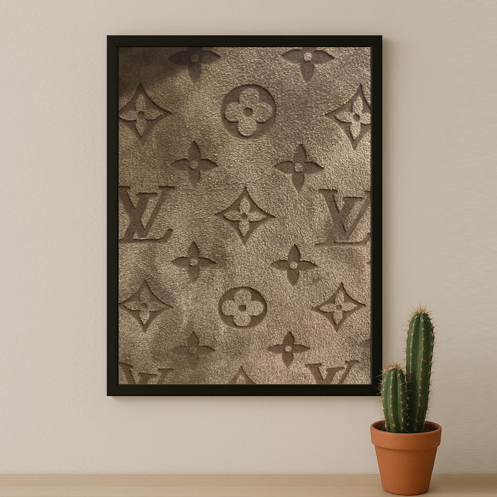 Cadre photo Louis Vuitton Sable motif