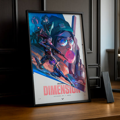 Cadre Photo Valorant - Dimension