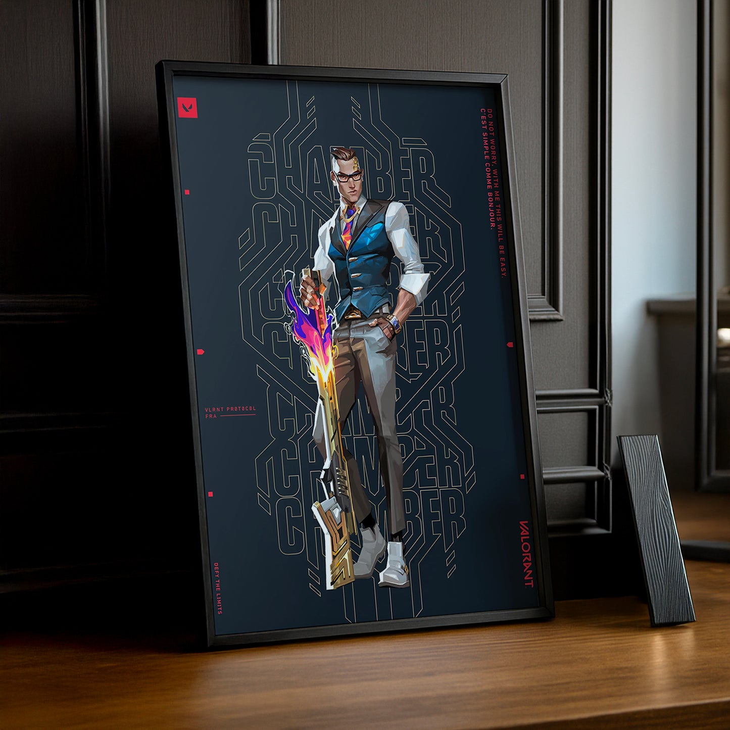 Cadre Photo Valorant - Chamber