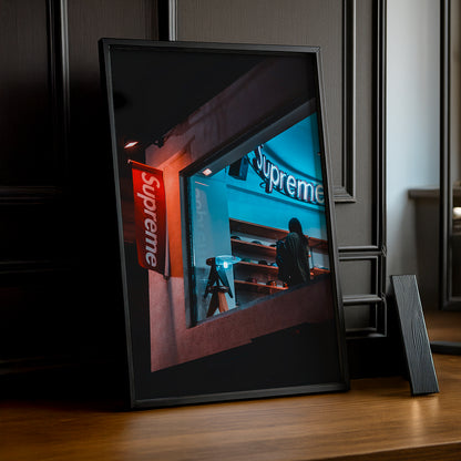 Poster Supreme - Devanture