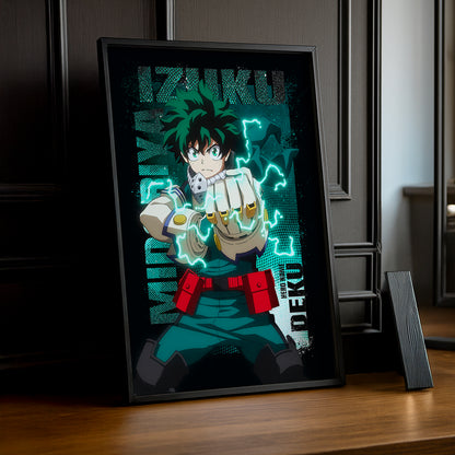 Cadre Photo My Hero Academia - Izuku Midoriya Deku