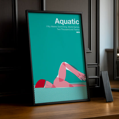 Cadre Photo Natation - World Games