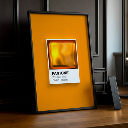 Cadre Photo Pantone Étiquette - Gilded Pleasure