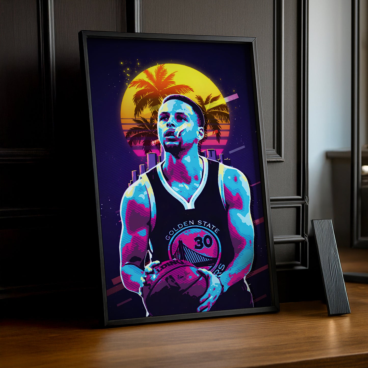 Cadre photo Stephen Curry NBA