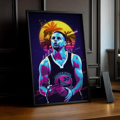 Cadre photo Stephen Curry NBA