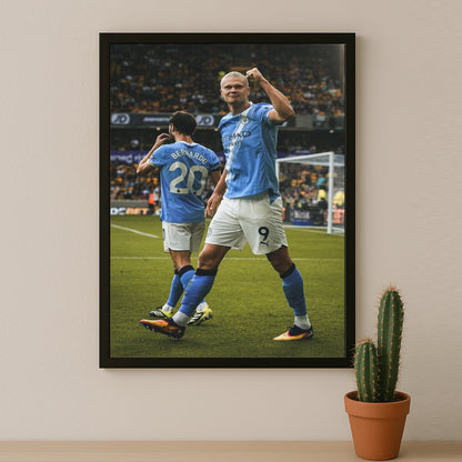 Poster Manchester City - Erling Haaland