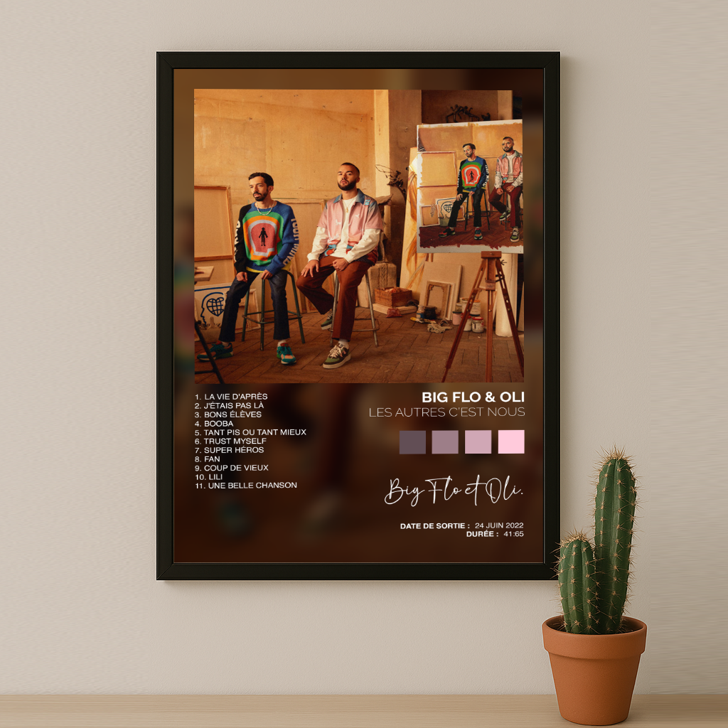 Cadre photo Album - Les autres c'est nous de BigFlo et Oli