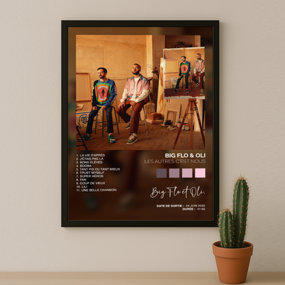 Cadre photo Album - Les autres c'est nous de BigFlo et Oli