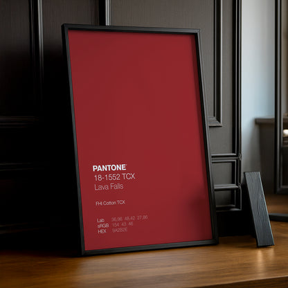 Cadre Photo Pantone - Lava Falls